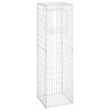 vidaXL Schanskorf paal 50x50x180 cm ijzer