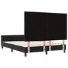 vidaXL Boxspringbed met hoofdeinde Zwart 140 x 200 cm Fluweel