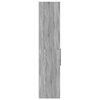 vidaXL Hoge kast 45x42,5x185 cm bewerkt hout grijs sonoma eikenkleurig