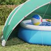 vidaXL Pooldome Blauw 546 x 516 x 250 cm 185T polyester met PU-coating