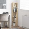 vidaXL Hoekkast Sonoma Eiken 27,5x27x140cm Bewerkt hout