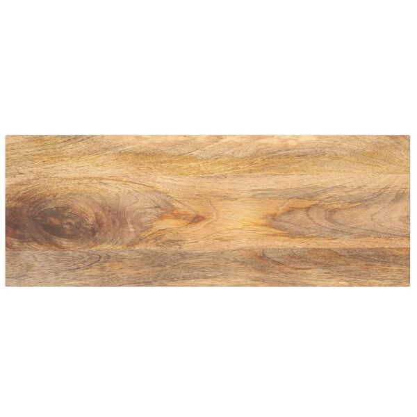 vidaXL Tafelblad rechthoekig 80x30x2,5 cm massief mangohout