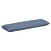 vidaXL Rugkussen Blauw 160 x 50 cm Katoen Stof