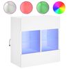 vidaXL Tv-meubel met LED-verlichting 58,5x30x60,5 cm wit