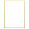 vidaXL Trouwrand Goud 150 x 49,5 x 200 cm Staal