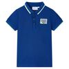 vidaXL Kinderpoloshirt 104 donkerblauw