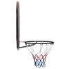 vidaXL Basketbalbord 109x71x3 cm polyetheen zwart