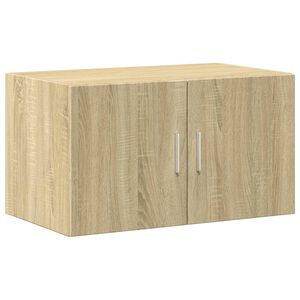 vidaXL Wandkast 70x42,5x40 cm bewerkt hout sonoma eikenkleurig