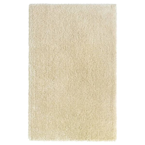vidaXL Vloerkleed shaggy hoogpolig 50 mm 200x290 cm beige