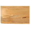 vidaXL Tafelblad met natuurlijke rand 40x20x3,8 cm massief mangohout