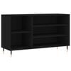 vidaXL Schoenenkast 102x36x60 cm bewerkt hout zwart