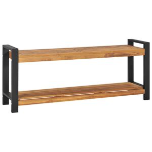 vidaXL Bankje 120 cm massief teakhout