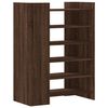 vidaXL Schoenenkast 74,5x37,5x100 cm bewerkt hout bruin eikenkleurig