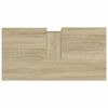 vidaXL Badkamerkast 65x33x60 cm bewerkt hout sonoma eikenkleurig