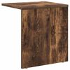 vidaXL Bijzettafel 2 pcs Gerookt eiken 37 x 32 x 40 cm Bewerkt hout
