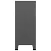 vidaXL Opbergkast industrieel 90x40x100 cm staal antracietkleurig