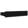 vidaXL Bedframe met lades zwart 150x200 cm