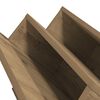 vidaXL Tijdschrift Rek Artisan Eiken 65 x 53 x 28,5 cm Bewerkt hout