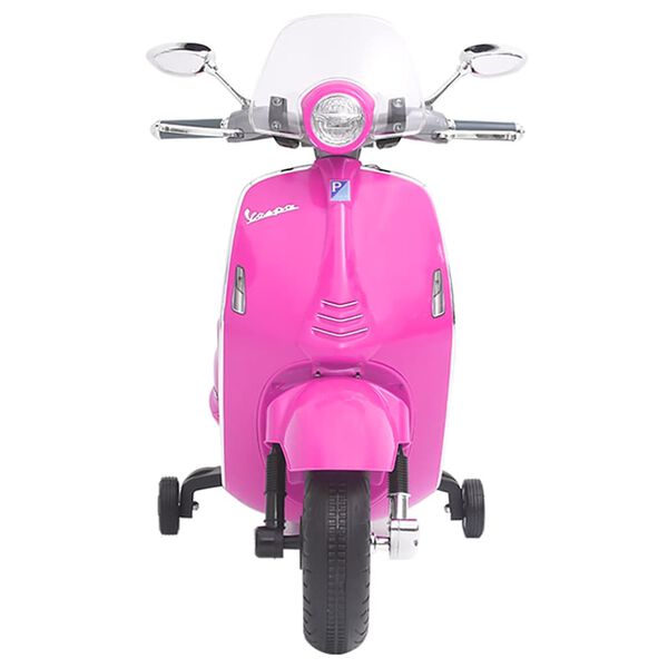vidaXL Kindermotor elektrisch Vespa GTS300 roze