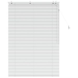 vidaXL Jaloezie Wit 110 x 160 cm 35 mm Massief Paulowniahout