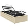 vidaXL Elektrisch Verstelbaar Bedframe Cr&egrave;mekleurig 200 x 80 x 33,5 cm