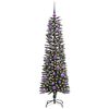 vidaXL Kunstkerstboom met 150 LED Groen 150 cm PVC en Plastic en Staal