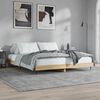 vidaXL Bedframe zonder matras hout sonoma eikenkleurig 140x200 cm
