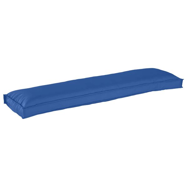 vidaXL Pallet Kussen Set 2 pcs Koninklijk Blauw 150 x 40 x 8 cm