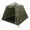 vidaXL Vis tent Snelle Vrijgave 4-persoons Lichte Camouflage