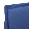 vidaXL Bedframe zonder matras 150x200 cm blauw