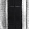 vidaXL Insectendeurgordijnen 2 st magnetisch 220x100 cm zwart