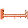 vidaXL Bedframe zonder matras massief grenenhout wasbruin 120x190 cm