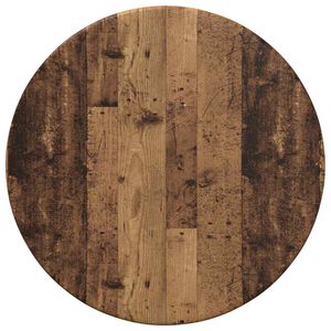 vidaXL Tafelblad Oud hout &Oslash; 30 x 1,5 cm Bewerkt hout