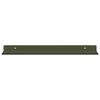 vidaXL Drijvende plank 2 pcs Olijf Groen 40 x 8,5 x 2,5 cm Staal