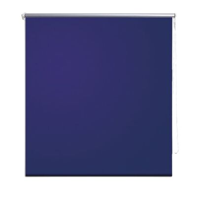 vidaXL Rolgordijn verduisterend 80 x 175 cm marineblauw