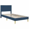 vidaXL Bedframe Blauw 80 x 200 cm Polyester