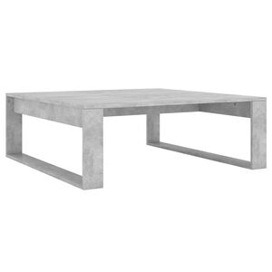vidaXL Salontafel 100x100x35 cm bewerkt hout betongrijs