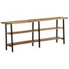vidaXL Wandtafel 180x35x70 cm massief mangohout