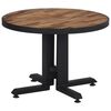 vidaXL Salontafel rond &Oslash;55x40 cm massief gerecycled teakhout