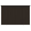vidaXL Rolgordijn voor buiten 355(B)x230(H) cm HDPE bruin