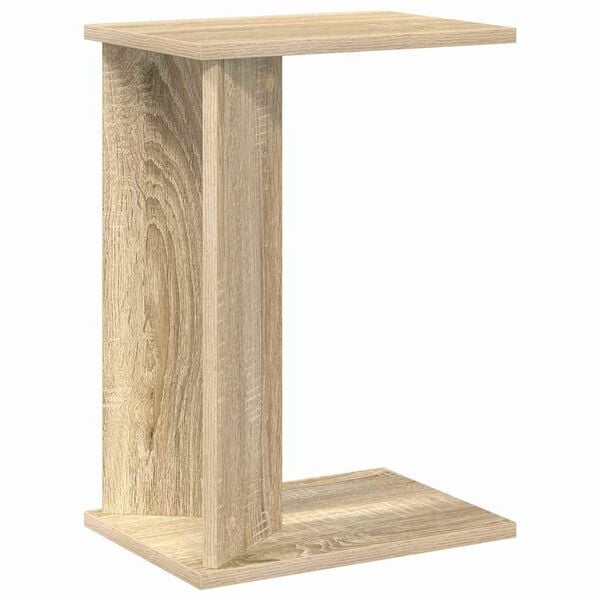 vidaXL Bijzettafel Sonoma Eiken 35 x 25 x 50 cm Bewerkt hout