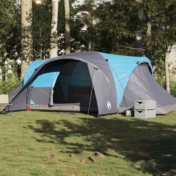 vidaXL Koepeltent 6-persoons waterdicht blauw