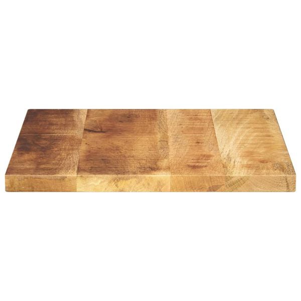 vidaXL Tafelblad vierkant 40x40x3,8 cm massief ruw mangohout