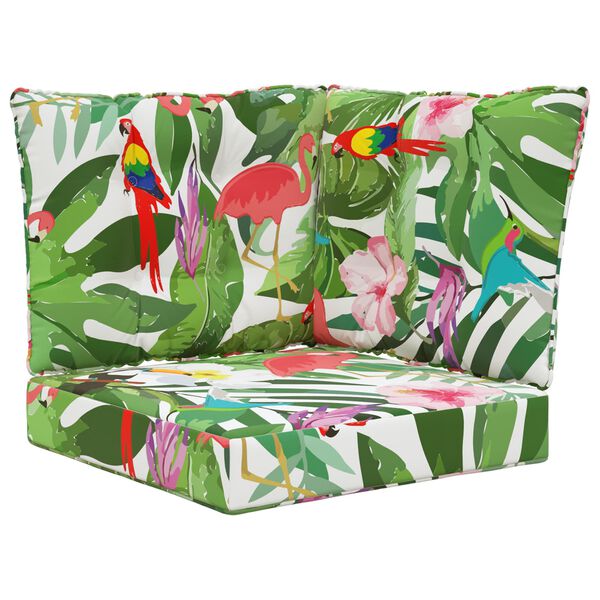 vidaXL Buiten bankkussen 3 pcs kleurrijk Polyester