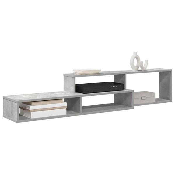 vidaXL TV-stand 150x25x28,5cm Bewerkt hout