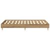 vidaXL Bedframe zonder matras 120x190 cm spaanplaat artisanaal eiken