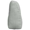 vidaXL Rugkussen Lichtgrijs 80 x 24 x 50 cm Fluweel