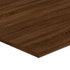 vidaXL Wandschappen 4 st 100x50x1,5 cm bewerkt hout bruin eikenkleur