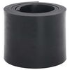 vidaXL Rubberen rand voor sneeuwploeg 150x15x1 cm zwart