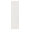 vidaXL Boekenkast/kamerscherm 80x30x103,5 cm massief grenenhout wit